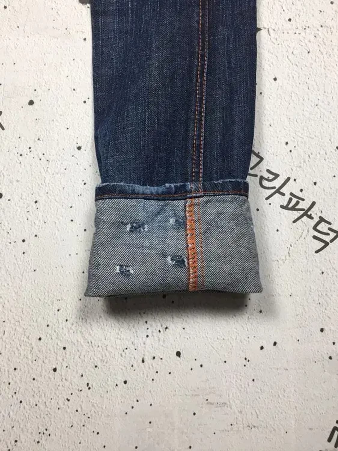 캘빈클라인 CK 워싱 데님 청바지 중청 28X32 4100090 상품이미지9