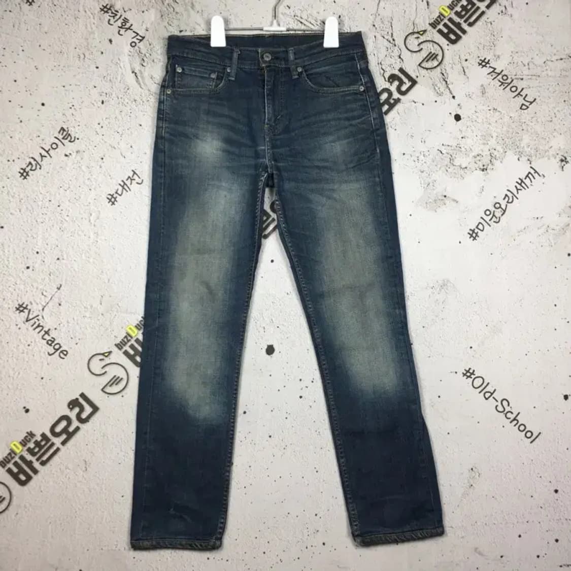 리바이스 511 슬림 워싱 데님 청바지 중청 W30 L34 4100087 상품이미지1