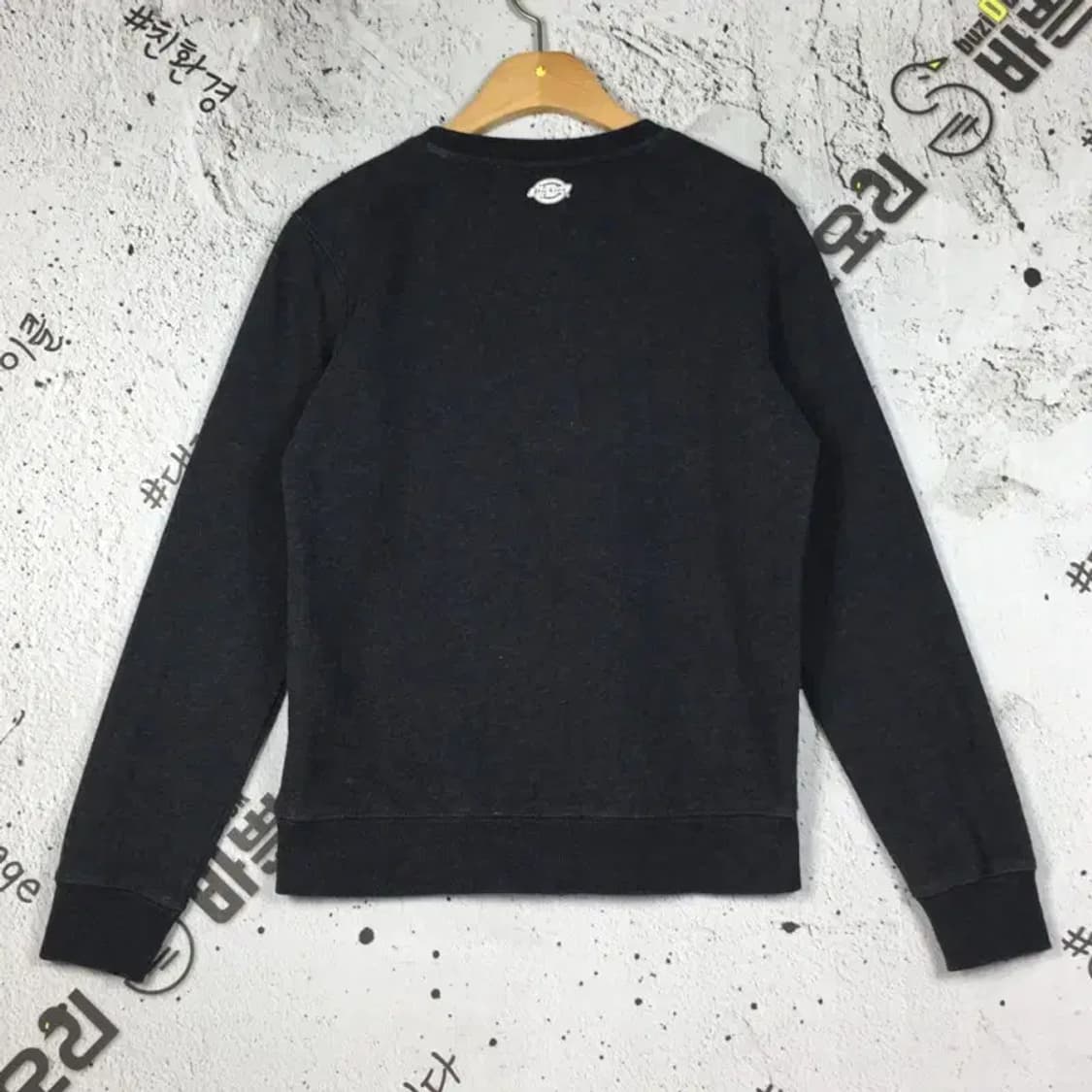 디키즈 여성 맨투맨 빅로고 올드스쿨 차콜 XS 2200247 상품이미지2