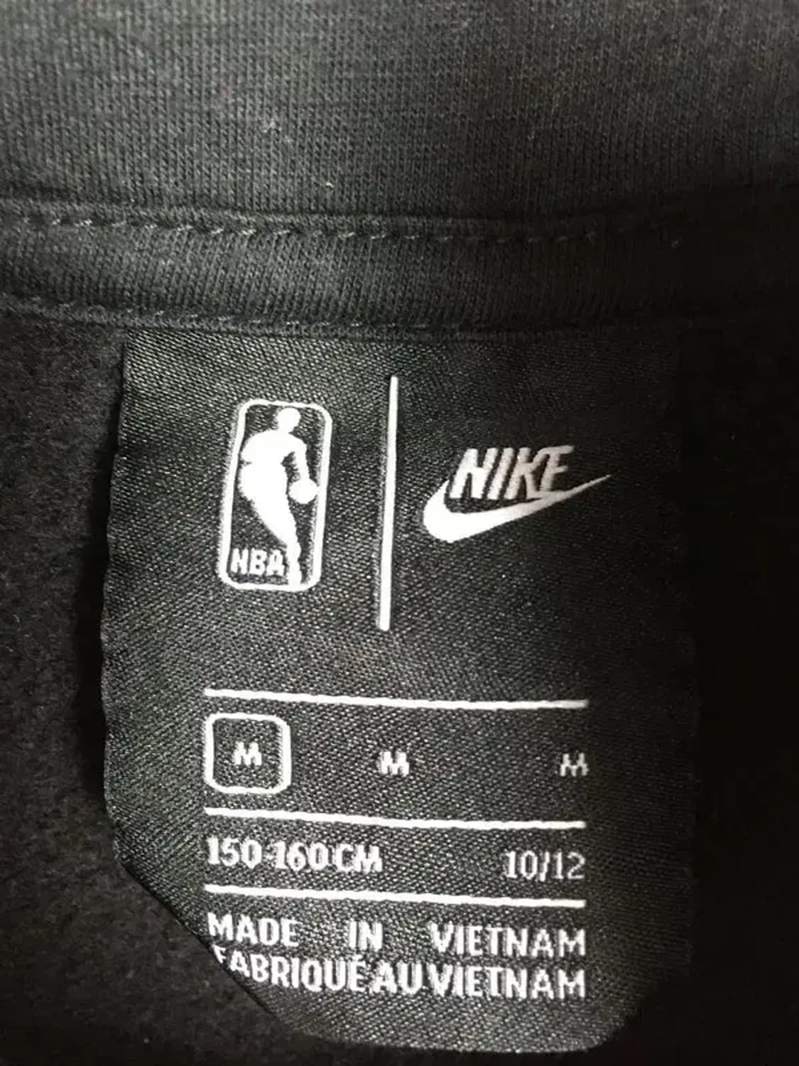 나이키XNBA 쥬니어 보스턴 기모 후드티 블랙 M(150) 2300233 상품이미지8