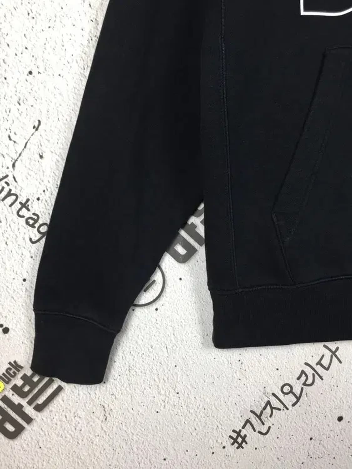 나이키 JDI 아웃라인 기모 후드티 블랙 S 2300234 상품이미지5