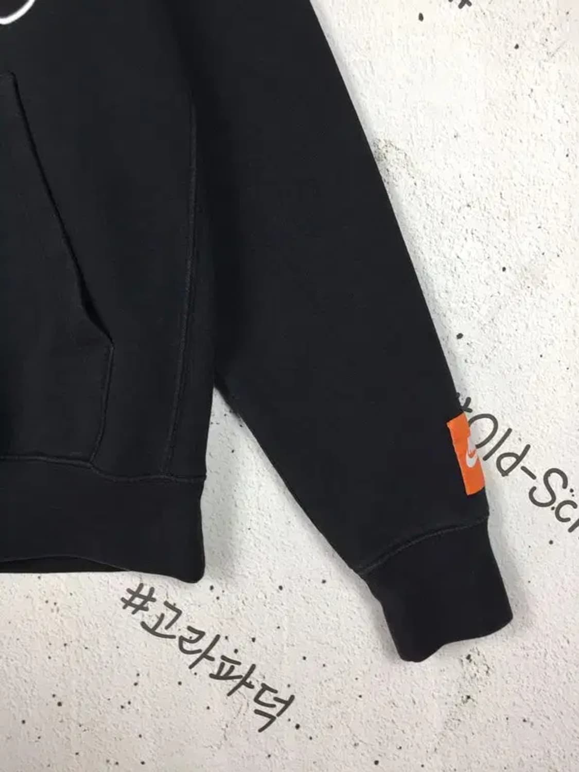 나이키 JDI 아웃라인 기모 후드티 블랙 S 2300234 상품이미지6