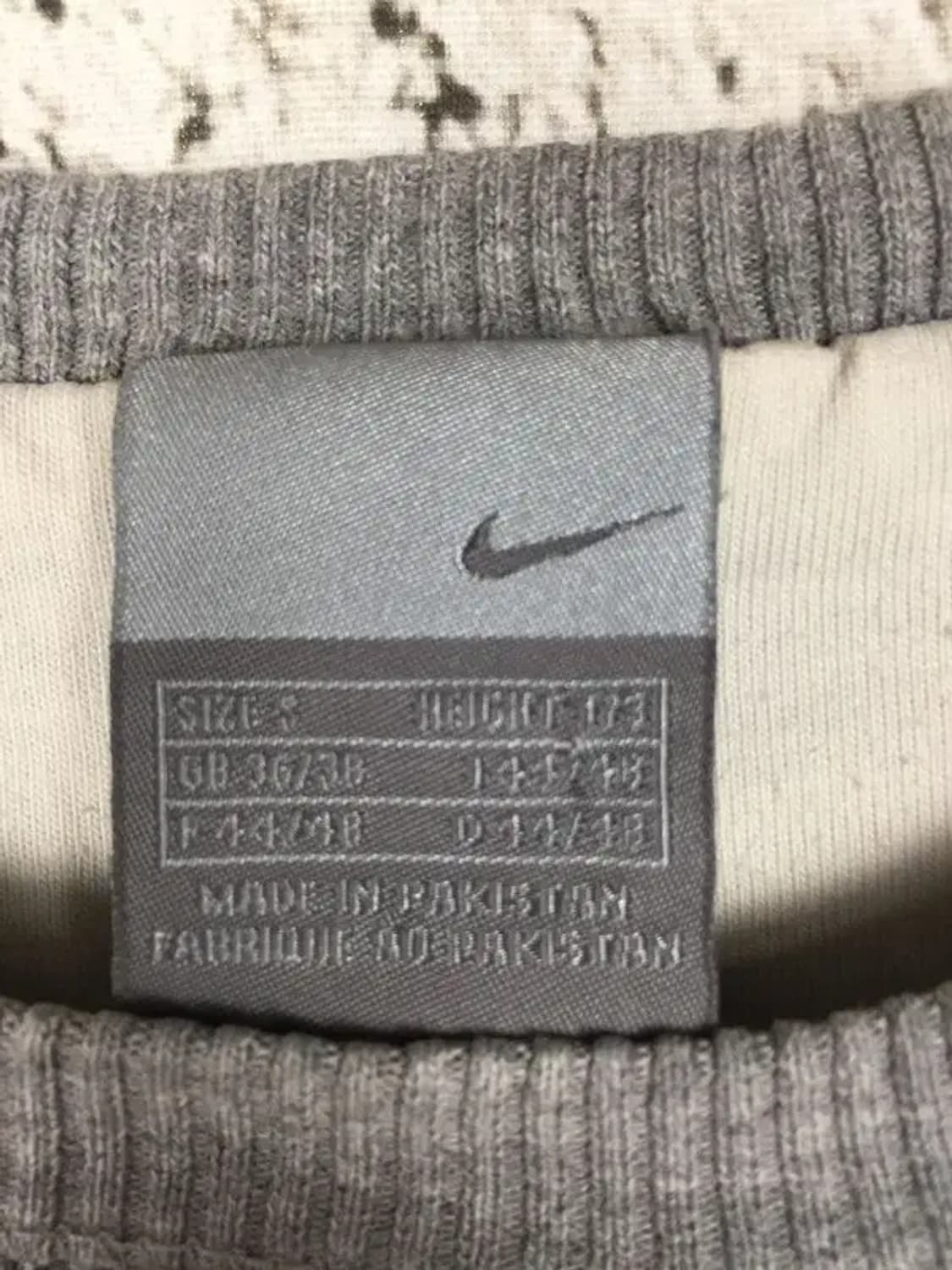 나이키 스우시 기모 맨투맨 라이트 그레이 S 2200249 상품이미지8