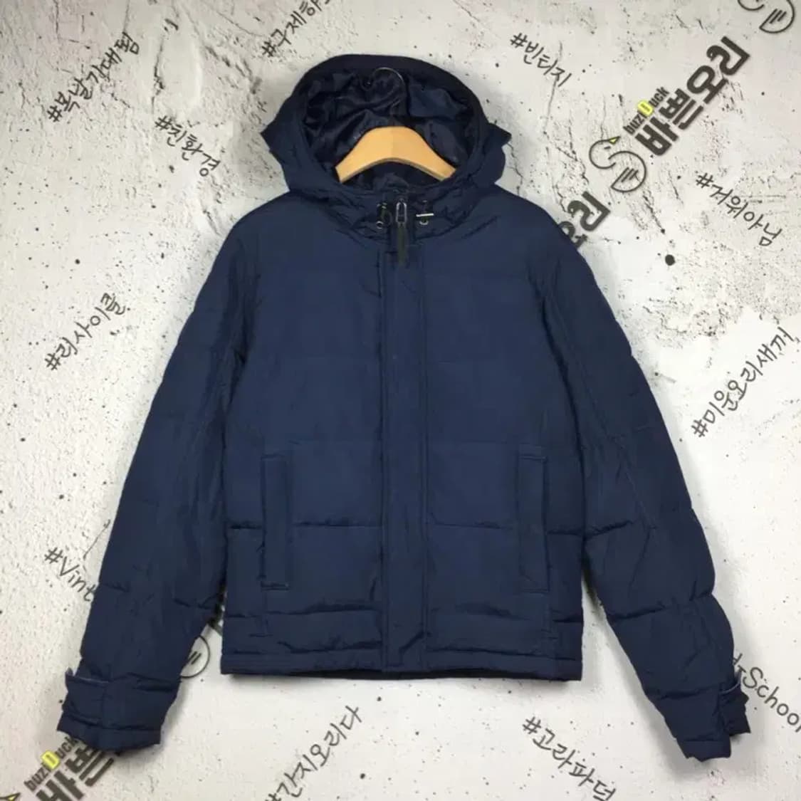 리바이스 여성 패딩 네이비 S 3400150 상품이미지1