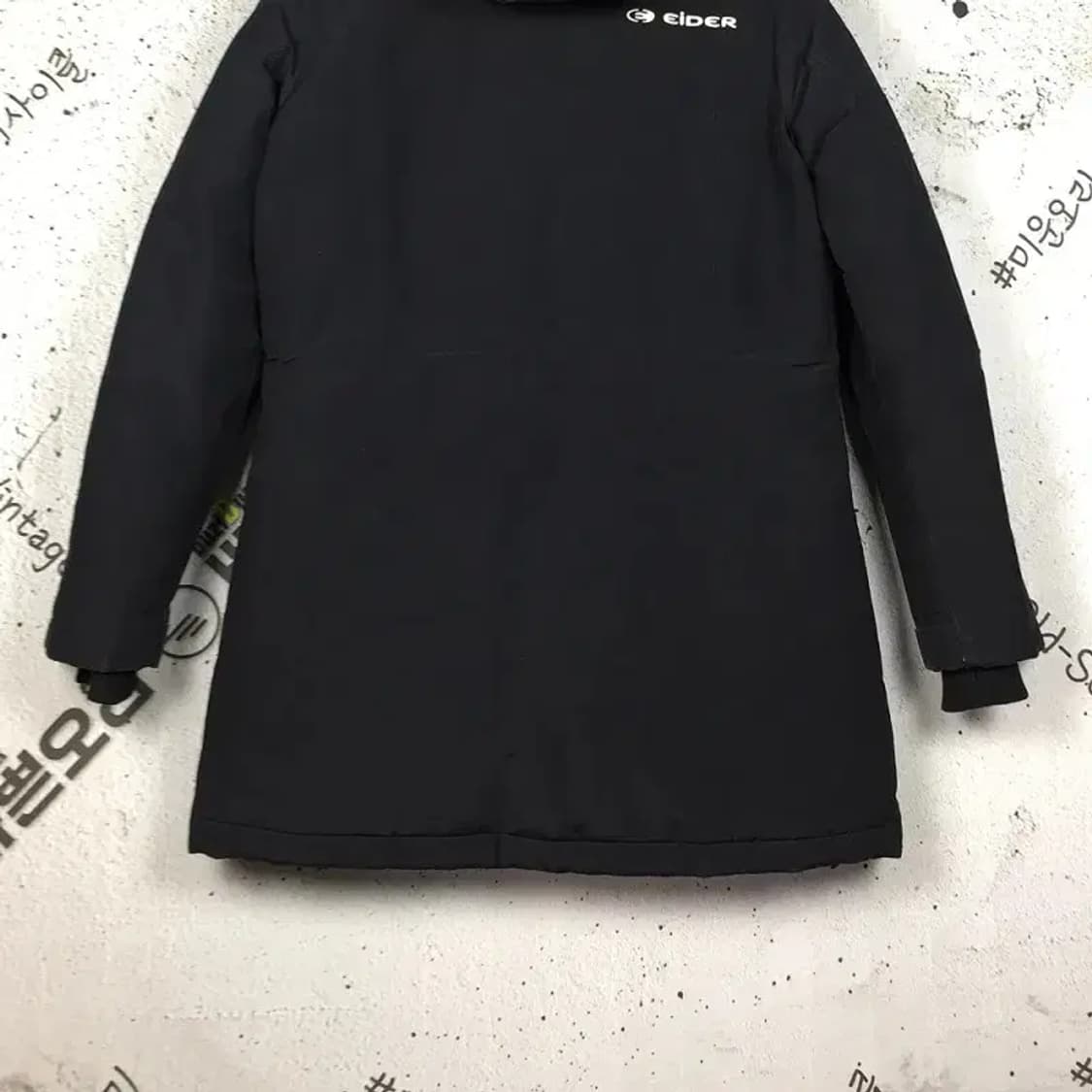 아이더 스텔라 덕다운 패딩 점퍼 블랙 S 3400152 상품이미지5