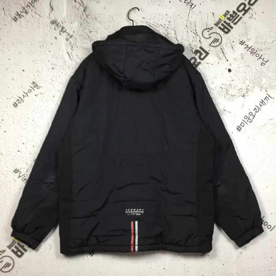 험멜 수원FC 트레이닝 후드집업 트레이닝 블랙 3XL 3400153 상품이미지2