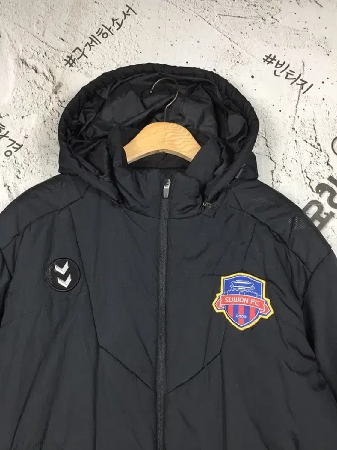 험멜 수원FC 트레이닝 후드집업 트레이닝 블랙 3XL 3400153 상품이미지6