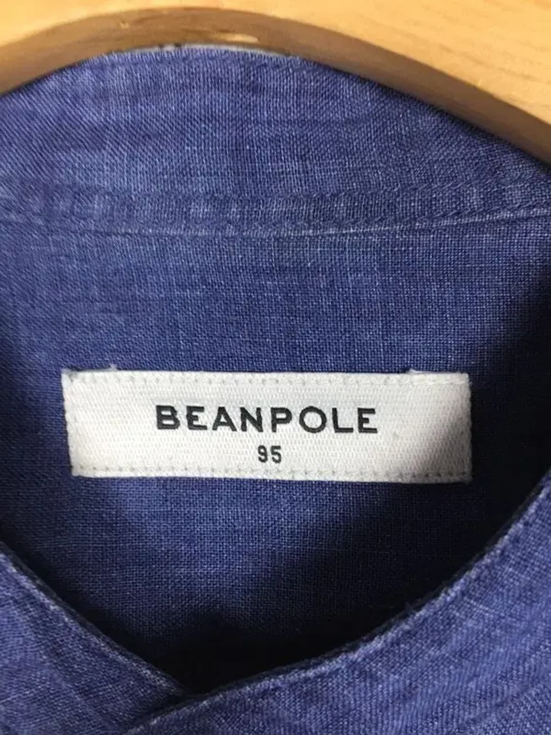 빈폴 헨리넥 마재질 셔츠 네이비 95 1100343 상품이미지8