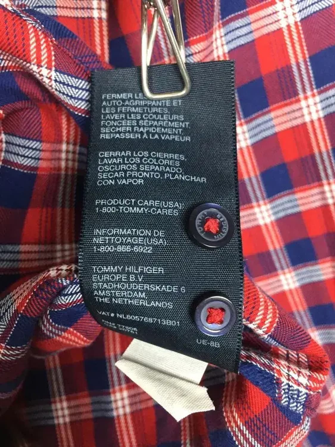 타미힐피거 여성 블라우스 셔츠 레드 2(85) 1100349 상품이미지10