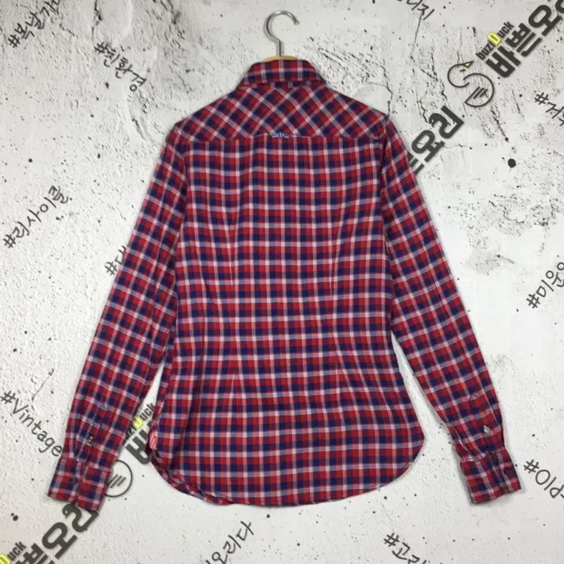 타미힐피거 여성 블라우스 셔츠 레드 2(85) 1100349 상품이미지2