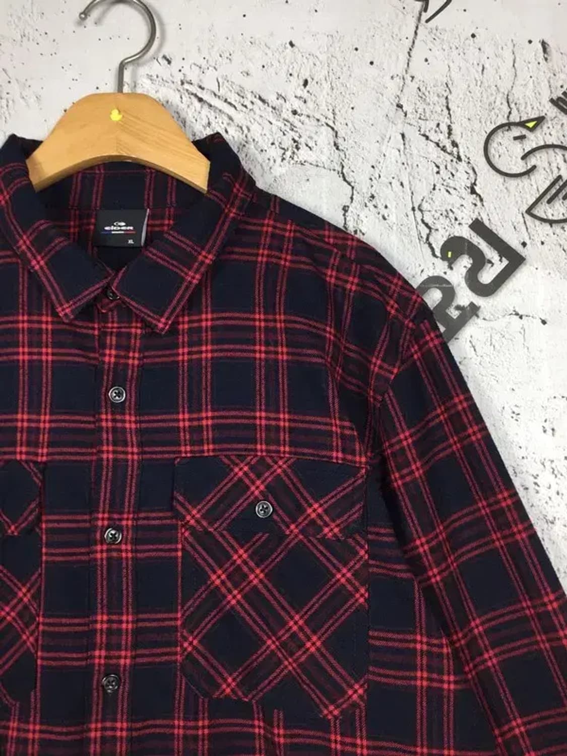 아이더 도톰 셰이크 아웃도어 남방 셔츠 레드 타탄 XL 1100346 상품이미지4