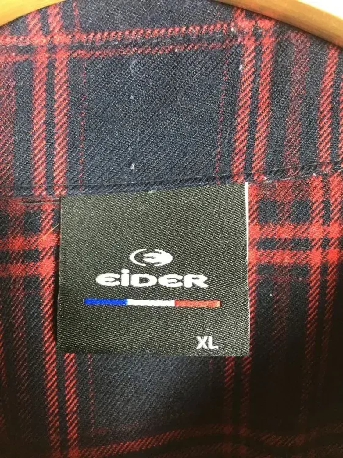 아이더 도톰 셰이크 아웃도어 남방 셔츠 레드 타탄 XL 1100346 상품이미지8