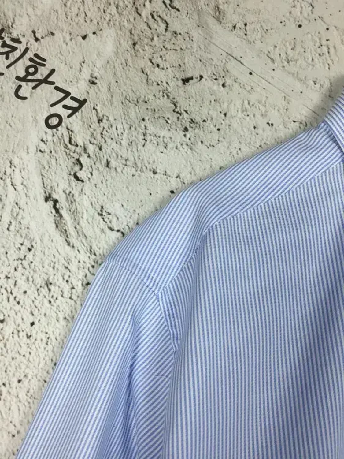 닥스 긴팔 셔츠 라이트 블루 스트라이프 100 1100350 상품이미지5