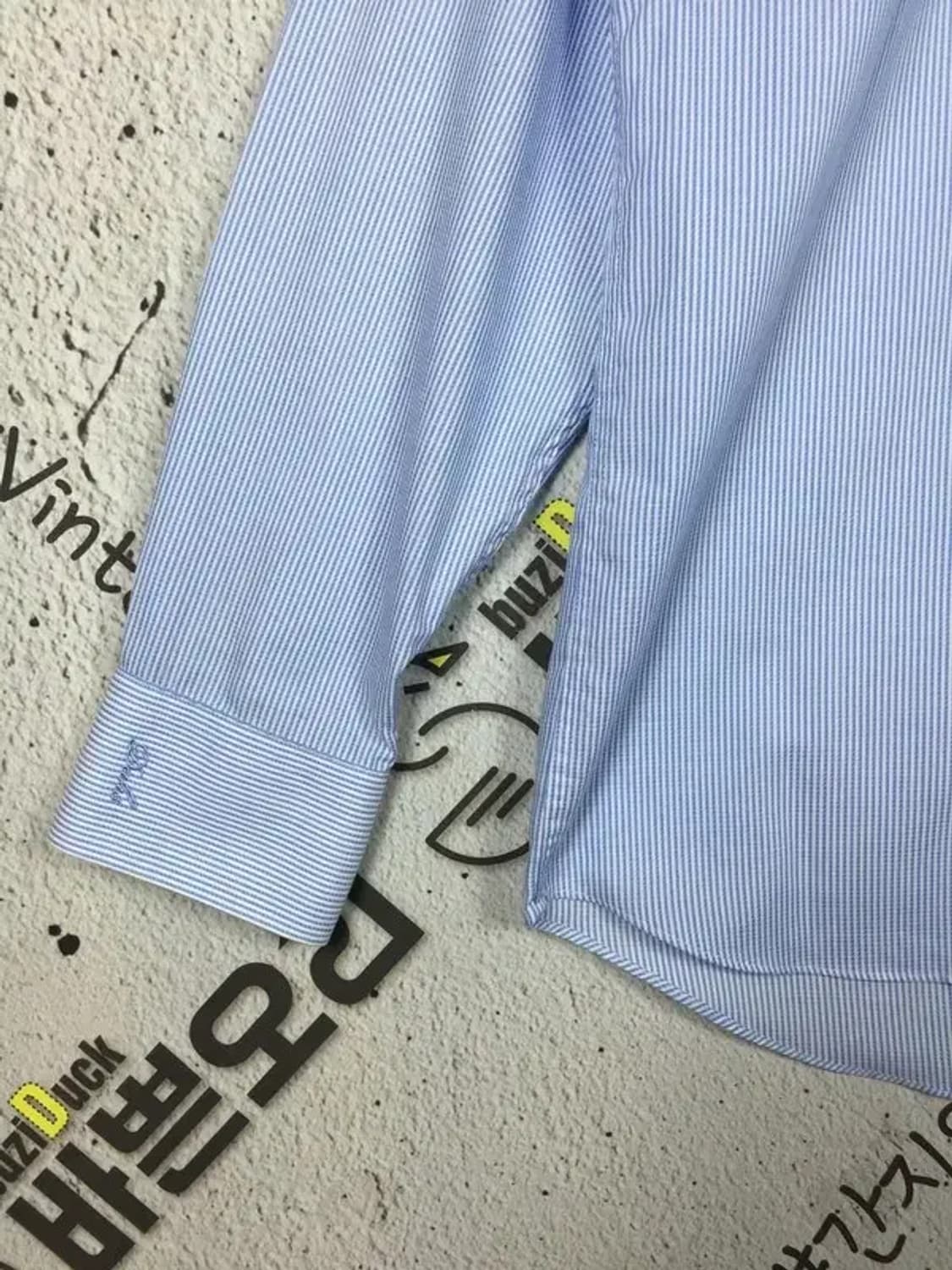 닥스 긴팔 셔츠 라이트 블루 스트라이프 100 1100350 상품이미지6