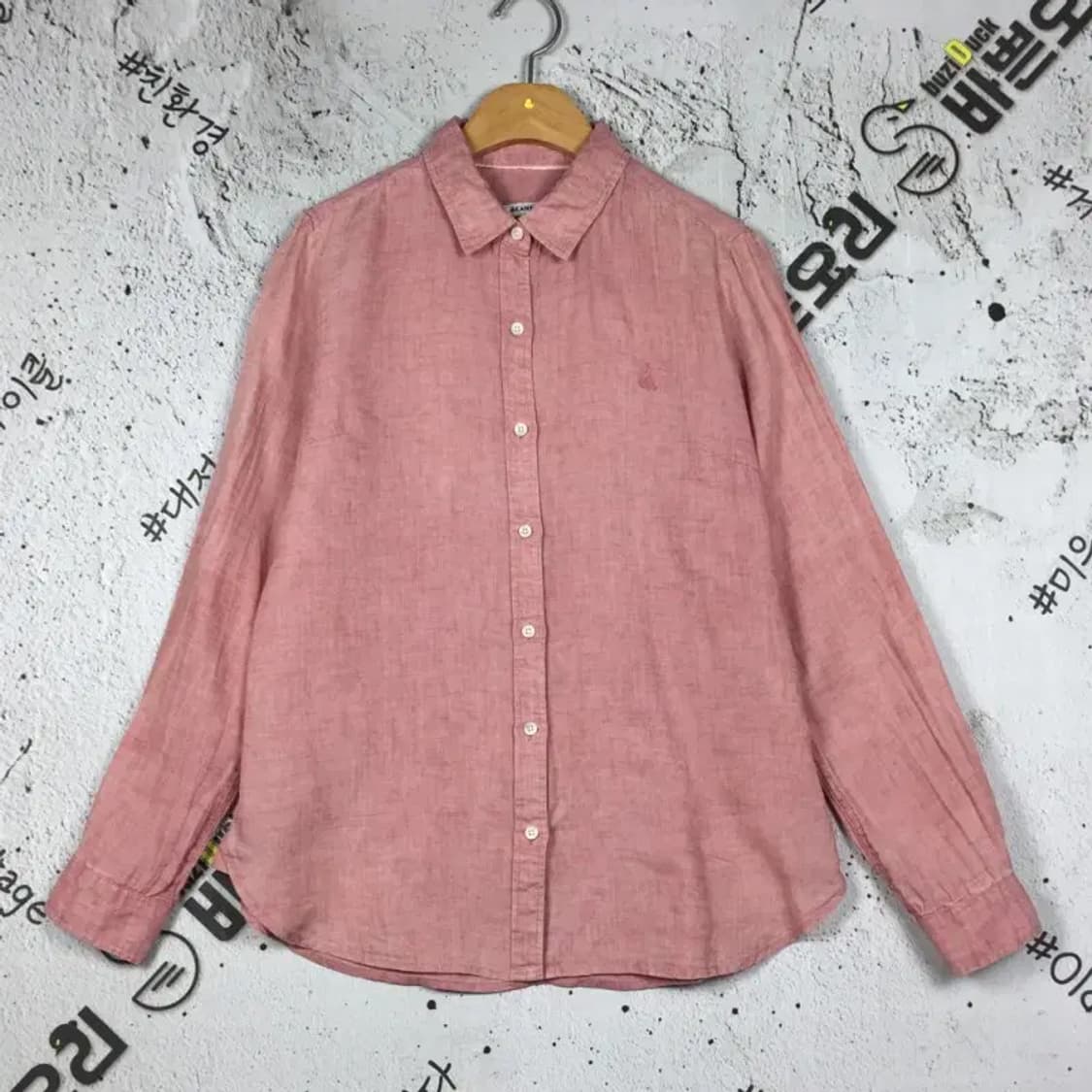 빈폴 여성 마 남방 셔츠 핑크 90 1100355 상품이미지1