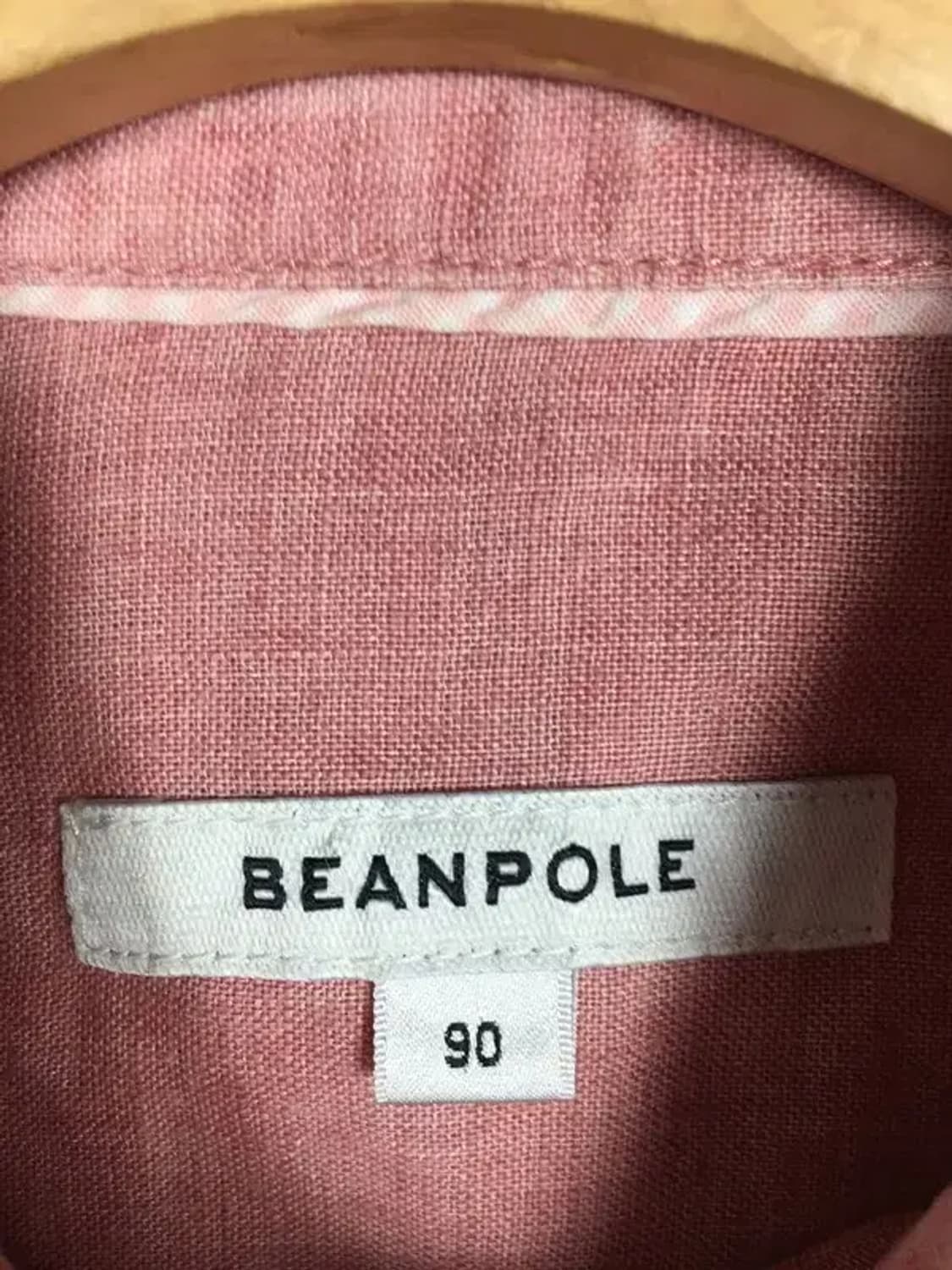 빈폴 여성 마 남방 셔츠 핑크 90 1100355 상품이미지7