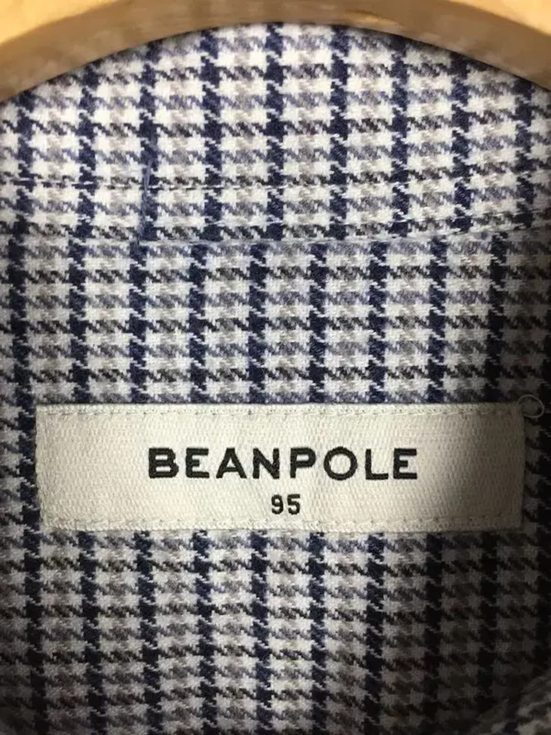 빈폴 도톰 남방 셔츠 네이비 체크 95 1100354 상품이미지7