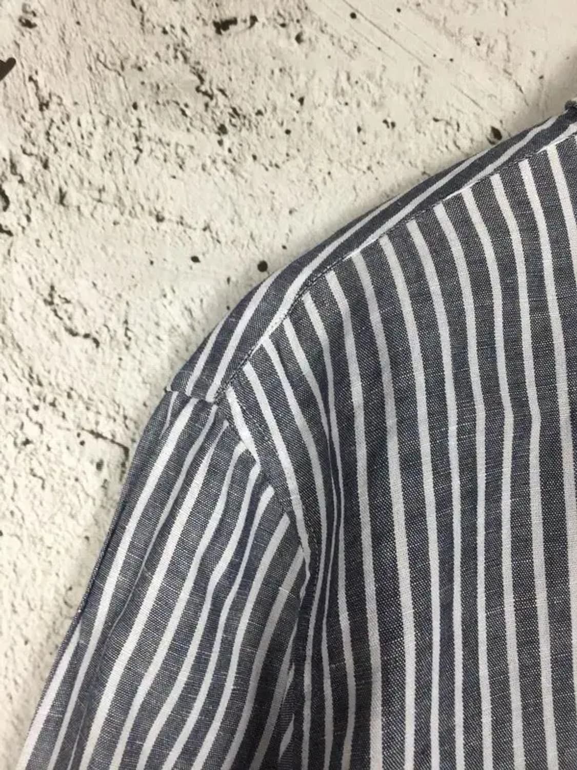 타미진스 여성 레귤러핏 린넨 남방 셔츠 네이비 XS 1100359 상품이미지5