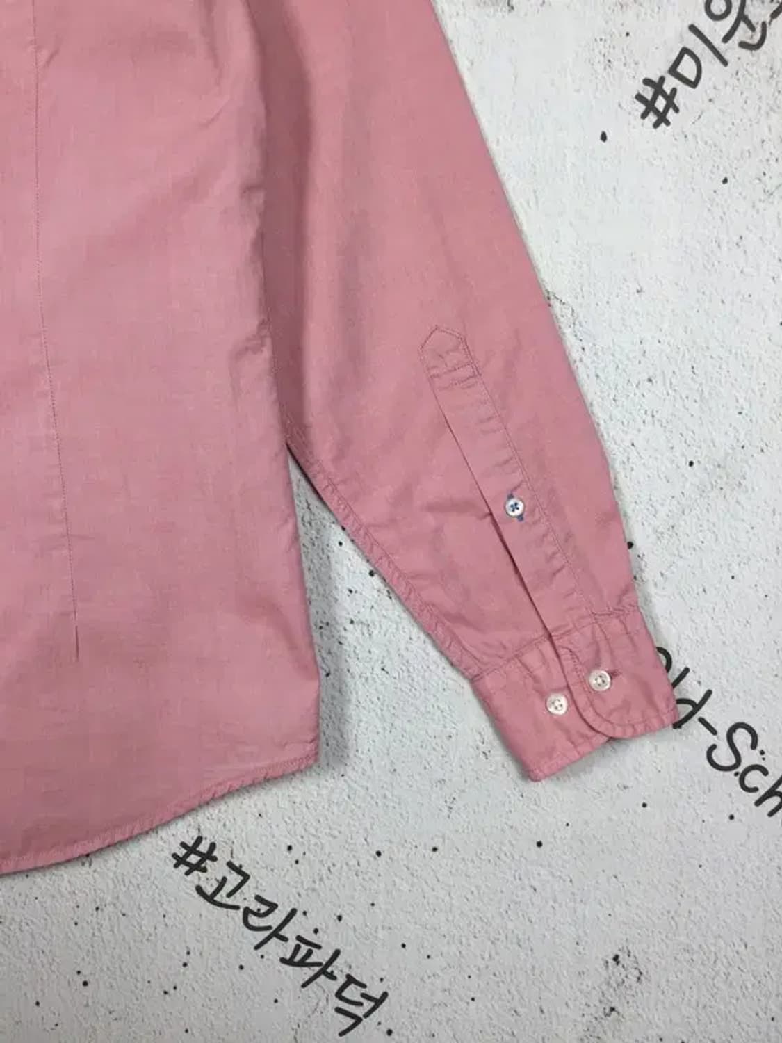 타미힐피거 플래그 슬림핏 남방 셔츠 라이트 핑크 S 1100356 상품이미지7