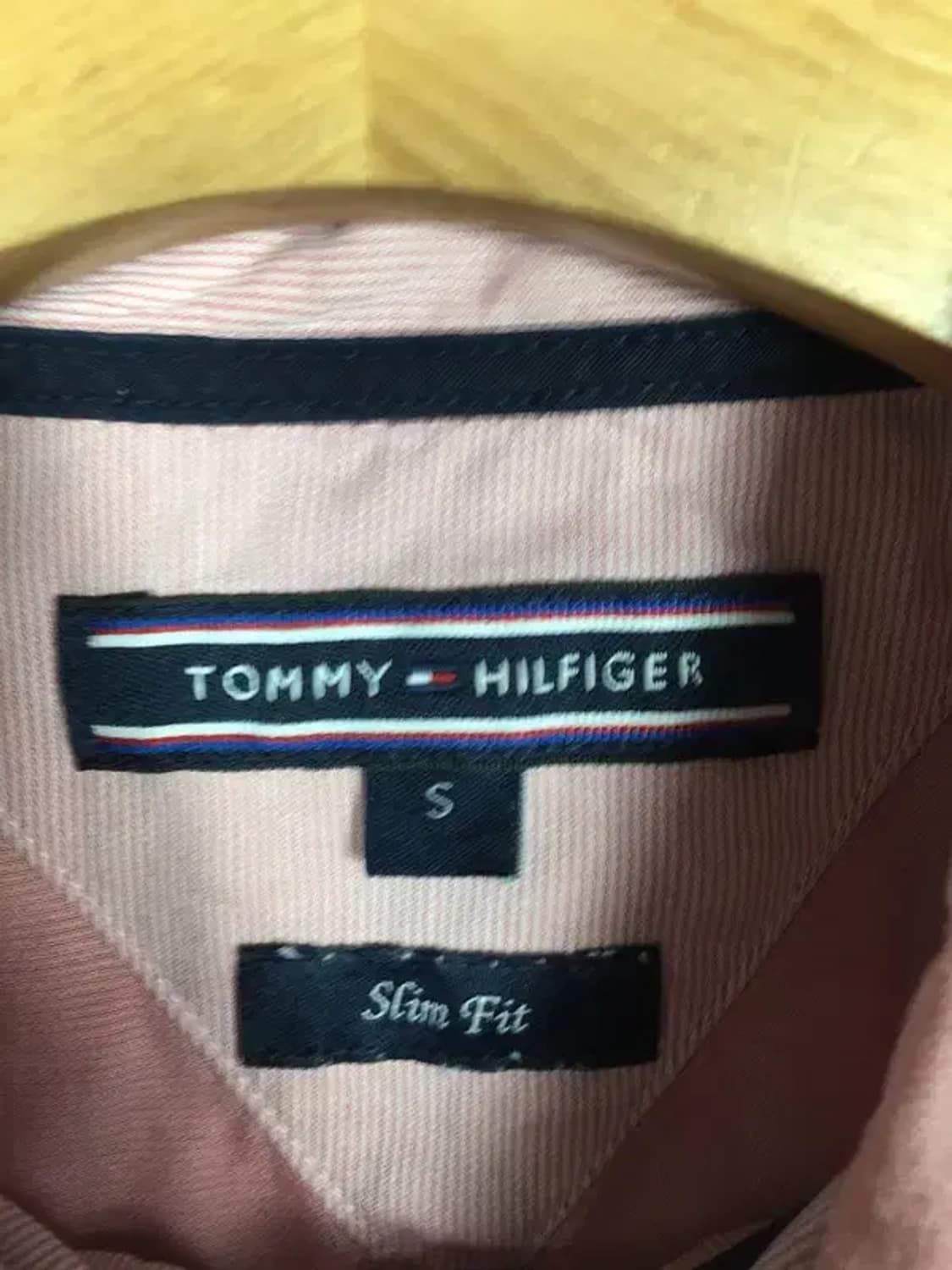 타미힐피거 플래그 슬림핏 남방 셔츠 라이트 핑크 S 1100356 상품이미지8