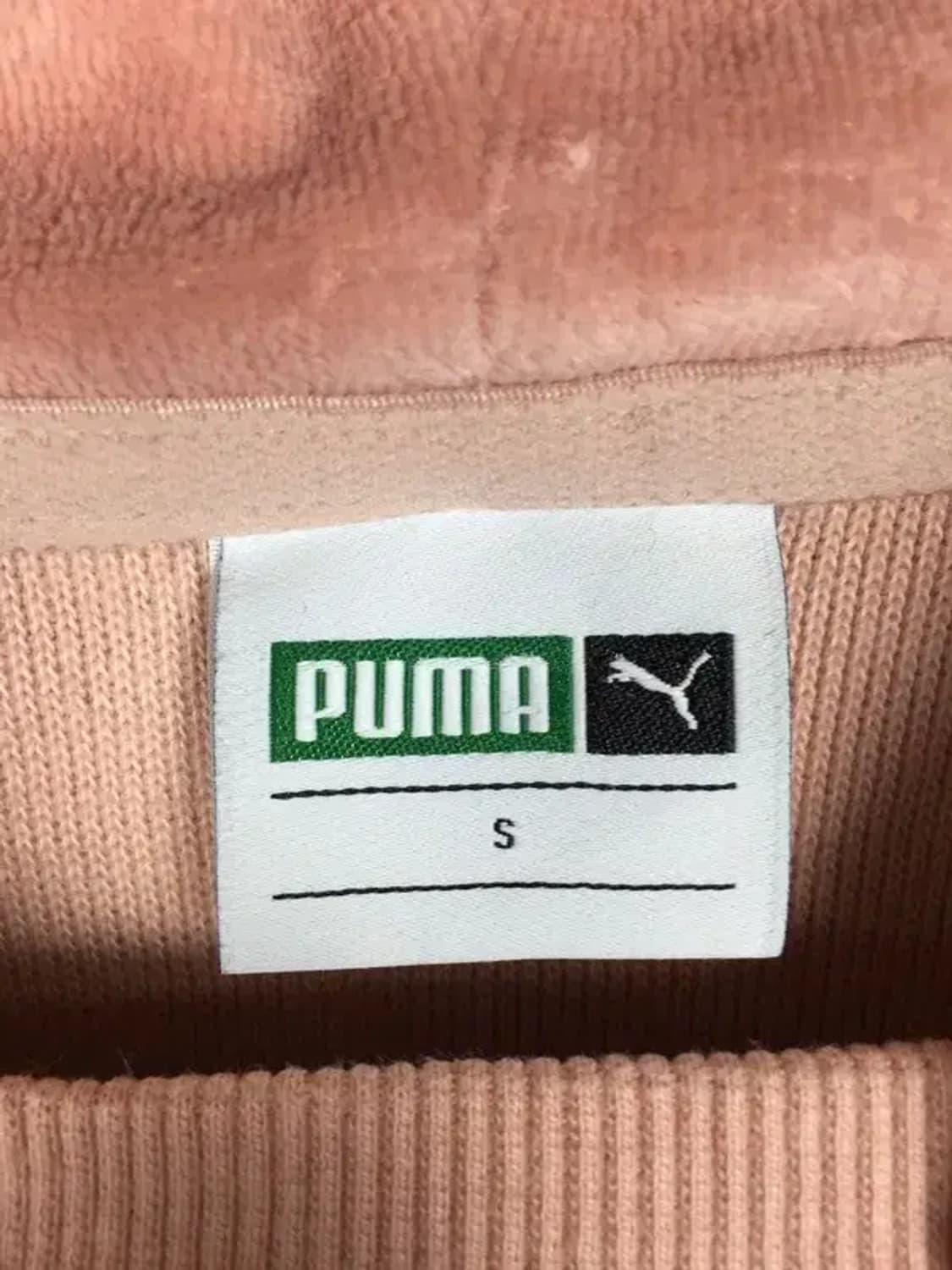 퓨마 여성 크롭 벨벳 후드티 라이트 핑크 S 2300238 상품이미지8