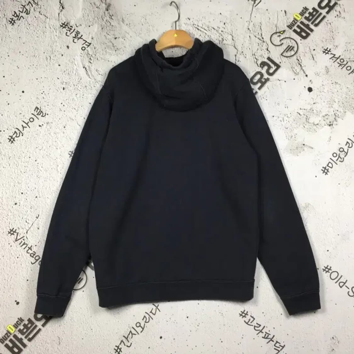 나이키 기모 퓨추라 빅로고 프린팅 후드티 블랙 M 2300236 상품이미지2