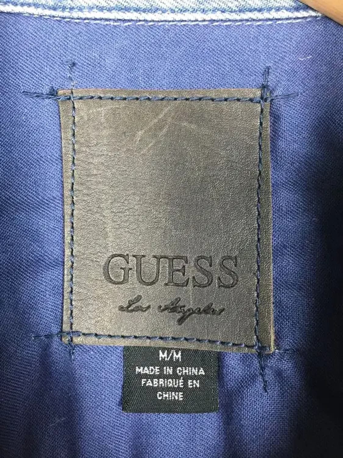 게스 블루 데님 트러커 청 자켓 M 3200086 상품이미지7