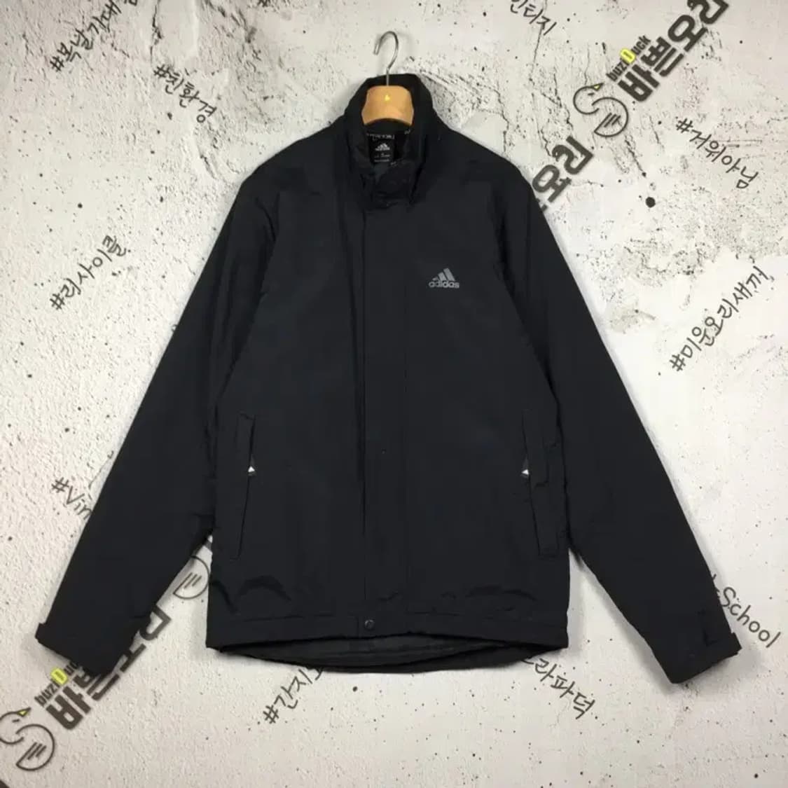 아디다스 아웃도어 안기모 점퍼 자켓 블랙 M 3200087 상품이미지1