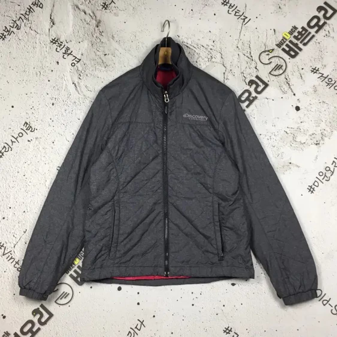 디스커버리 여성 퀄팅 자켓 그레이 95 3200091 상품이미지1