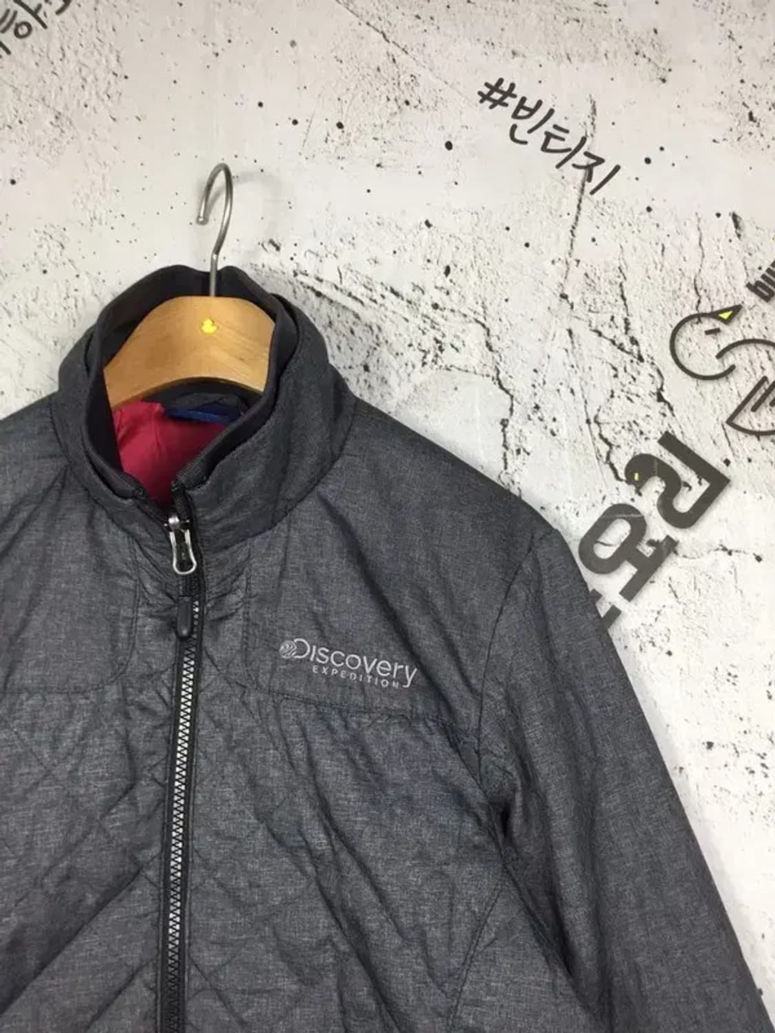 디스커버리 여성 퀄팅 자켓 그레이 95 3200091 상품이미지4