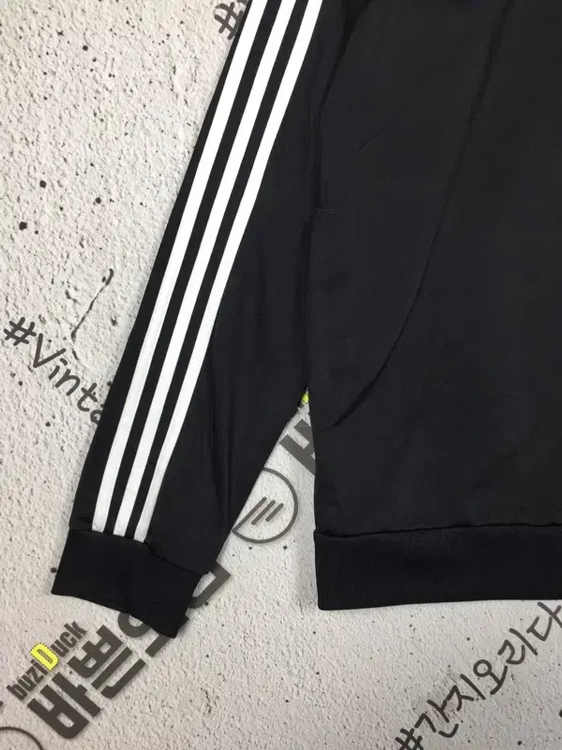 아디다스 3S 트랙 져지 자켓 블랙 검흰 XL 3100252 상품이미지5