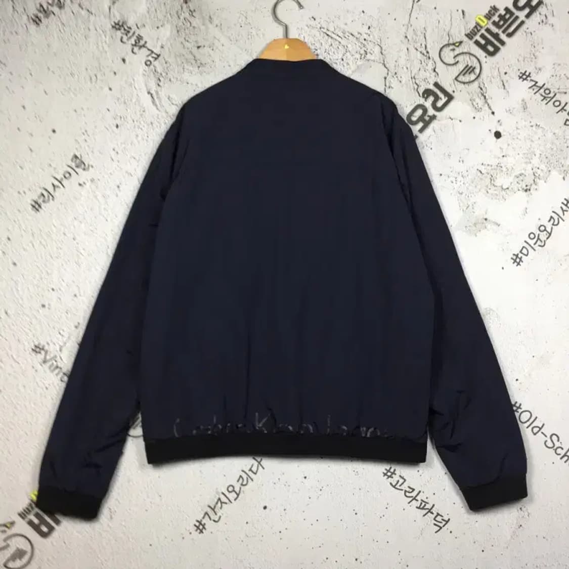 캘빈클라인 빈티지 블루종 집업 자켓 바람막이 네이비 XL 3800193 상품이미지2