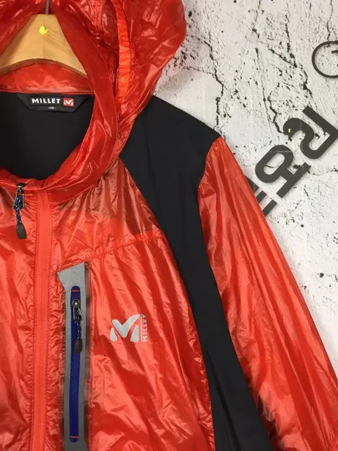 밀레 아웃도어 초경량 바람막이 자켓 코랄 110 3800196 상품이미지4