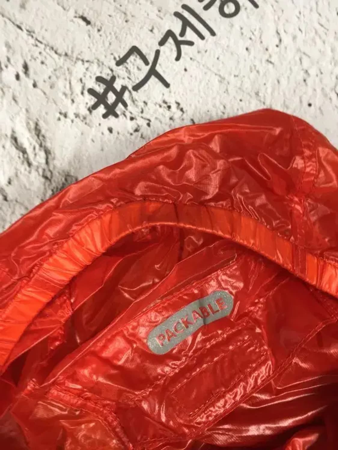 밀레 아웃도어 초경량 바람막이 자켓 코랄 110 3800196 상품이미지8