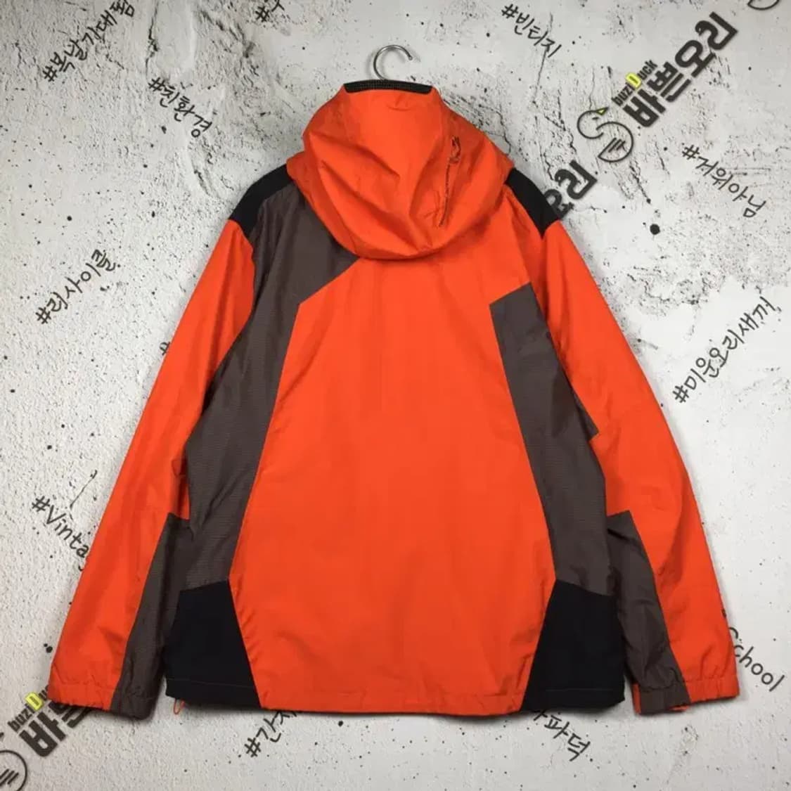 케이투 K2 바람막이 후드 자켓 오렌지 110 3800197 상품이미지2