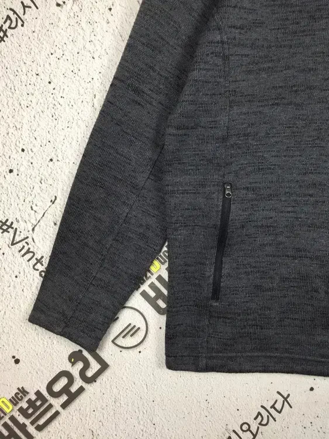 디스커버리 플리스 풀집업 자켓 그레이 105 3400160 상품이미지5