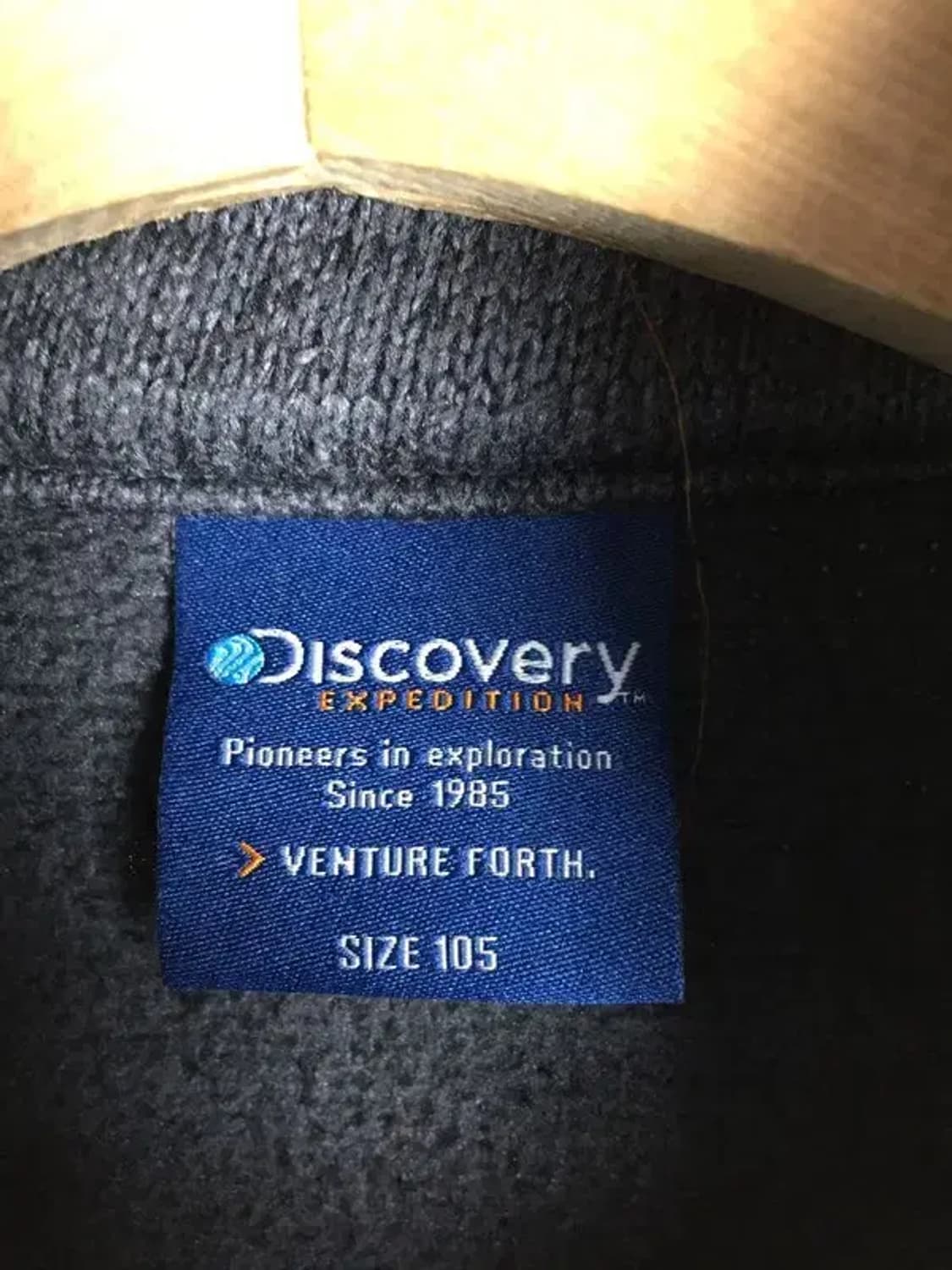 디스커버리 플리스 풀집업 자켓 그레이 105 3400160 상품이미지7