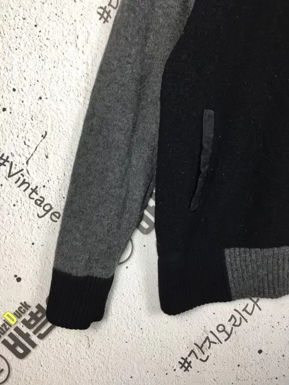 르꼬끄 골프 컬렉션 니트 집업 점퍼 블랙 L 3400161 상품이미지6