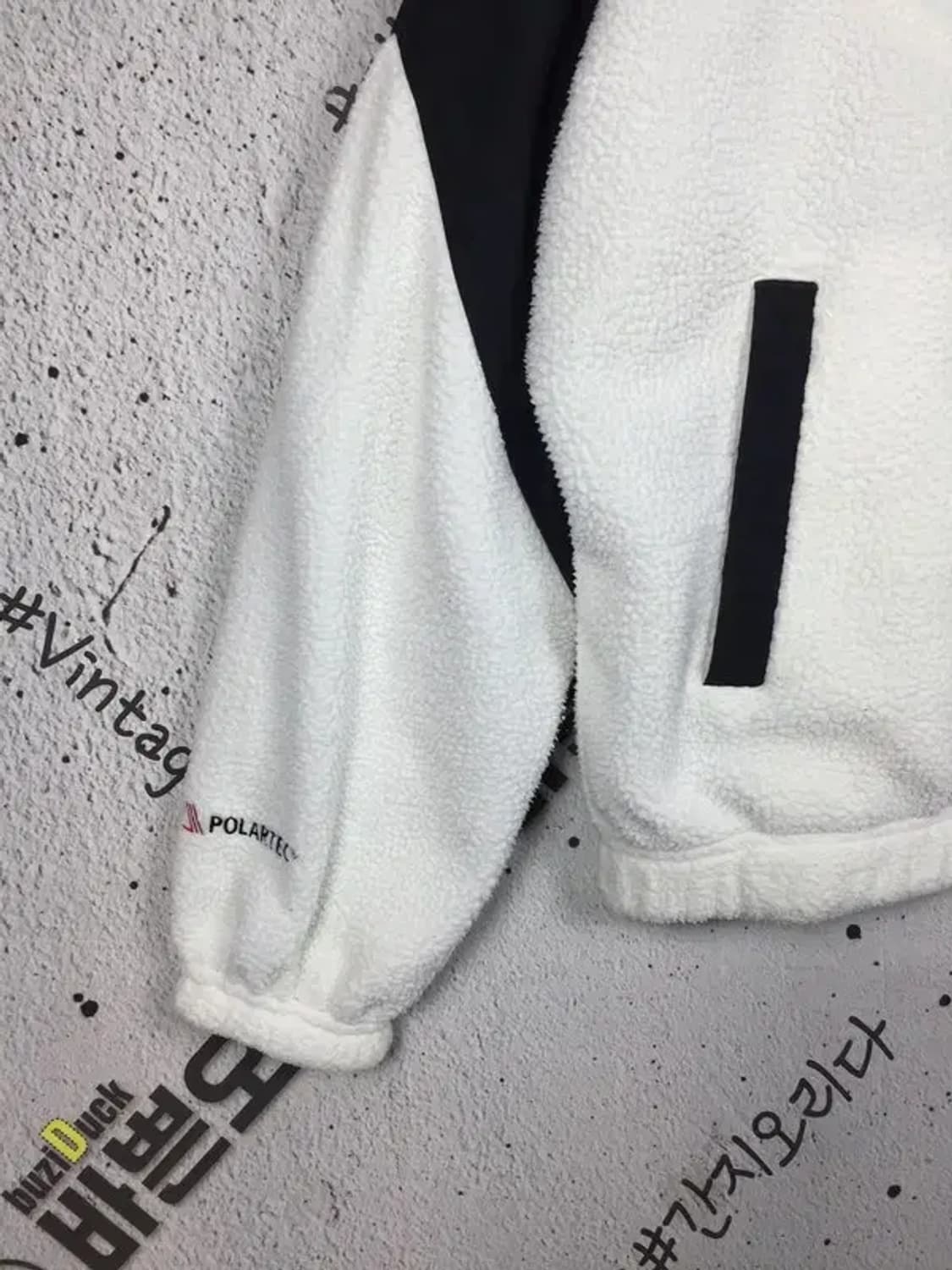 필라 FILA 리버시블 양면 플리스 점퍼 자켓 화이트 S 3400162 상품이미지7