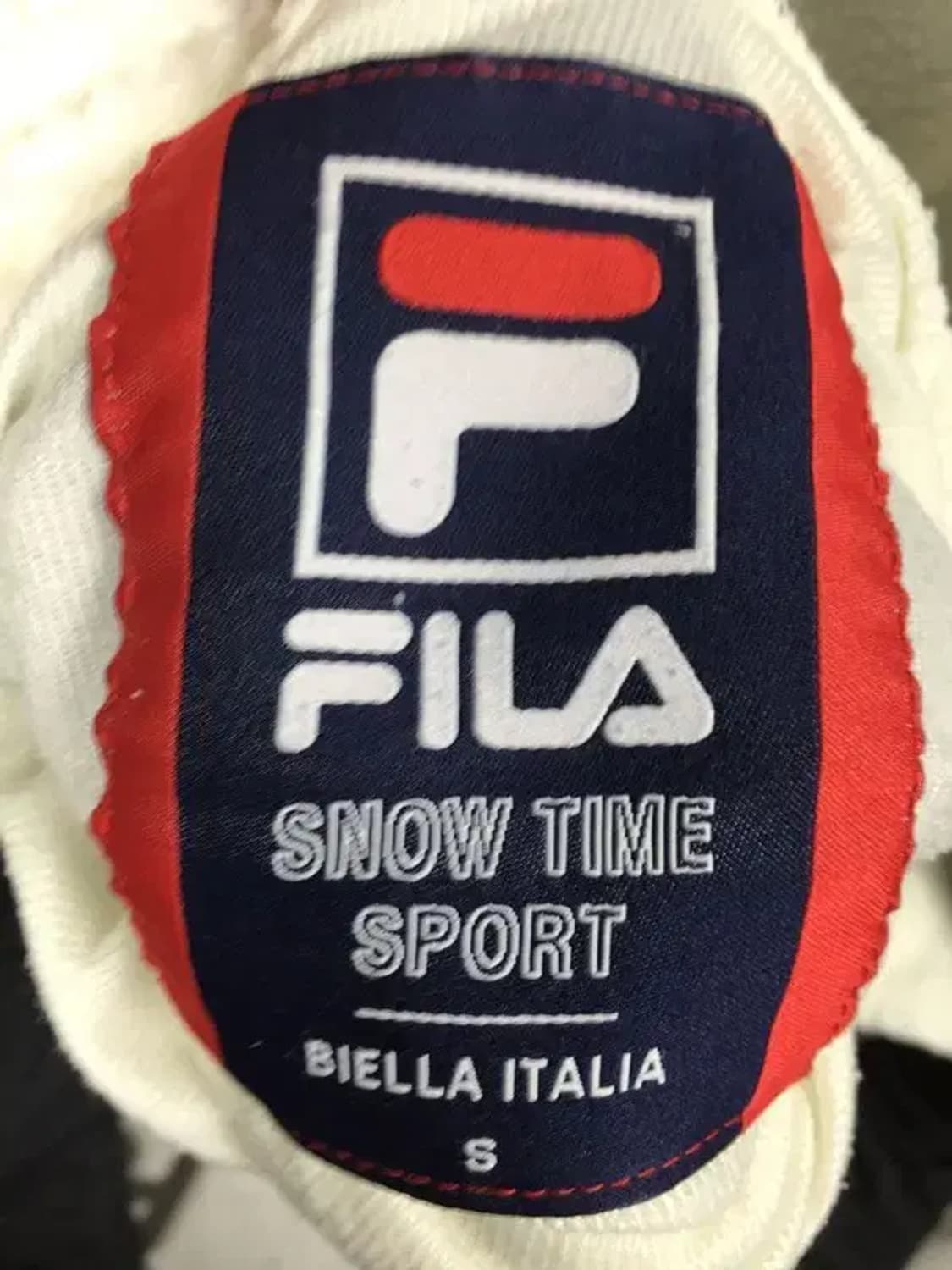 필라 FILA 리버시블 양면 플리스 점퍼 자켓 화이트 S 3400162 상품이미지8