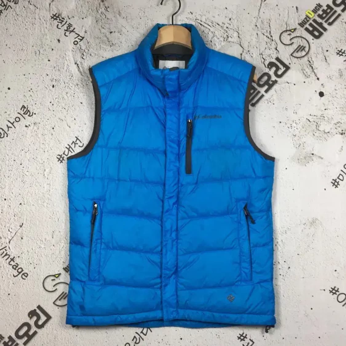 콜롬비아 옴니히트 델타 릿지 다운 베스트 조끼 블루 M 3400164 상품이미지1