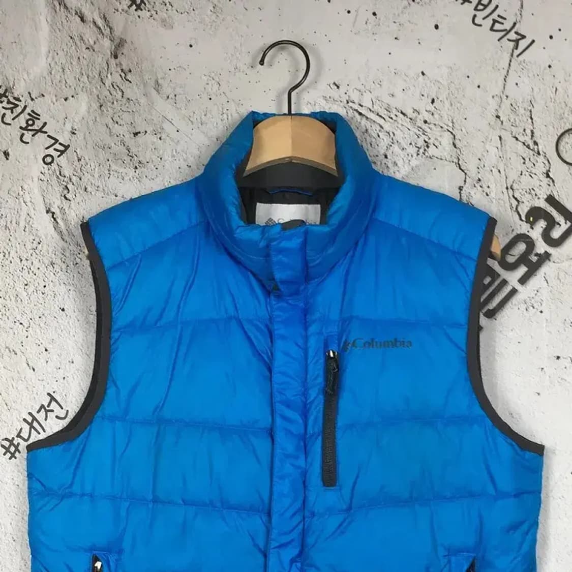 콜롬비아 옴니히트 델타 릿지 다운 베스트 조끼 블루 M 3400164 상품이미지4