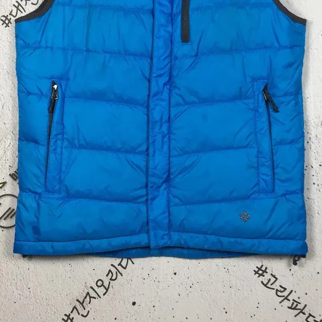 콜롬비아 옴니히트 델타 릿지 다운 베스트 조끼 블루 M 3400164 상품이미지5