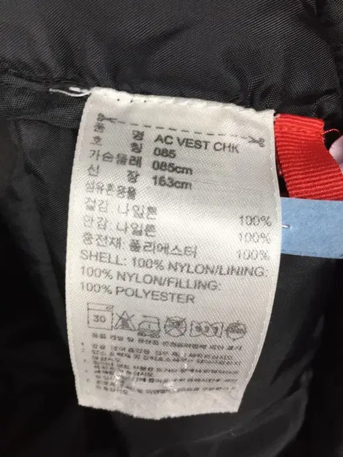 아디다스 여성 베스트 패딩 조끼 레드 M(85) 3400171 상품이미지10