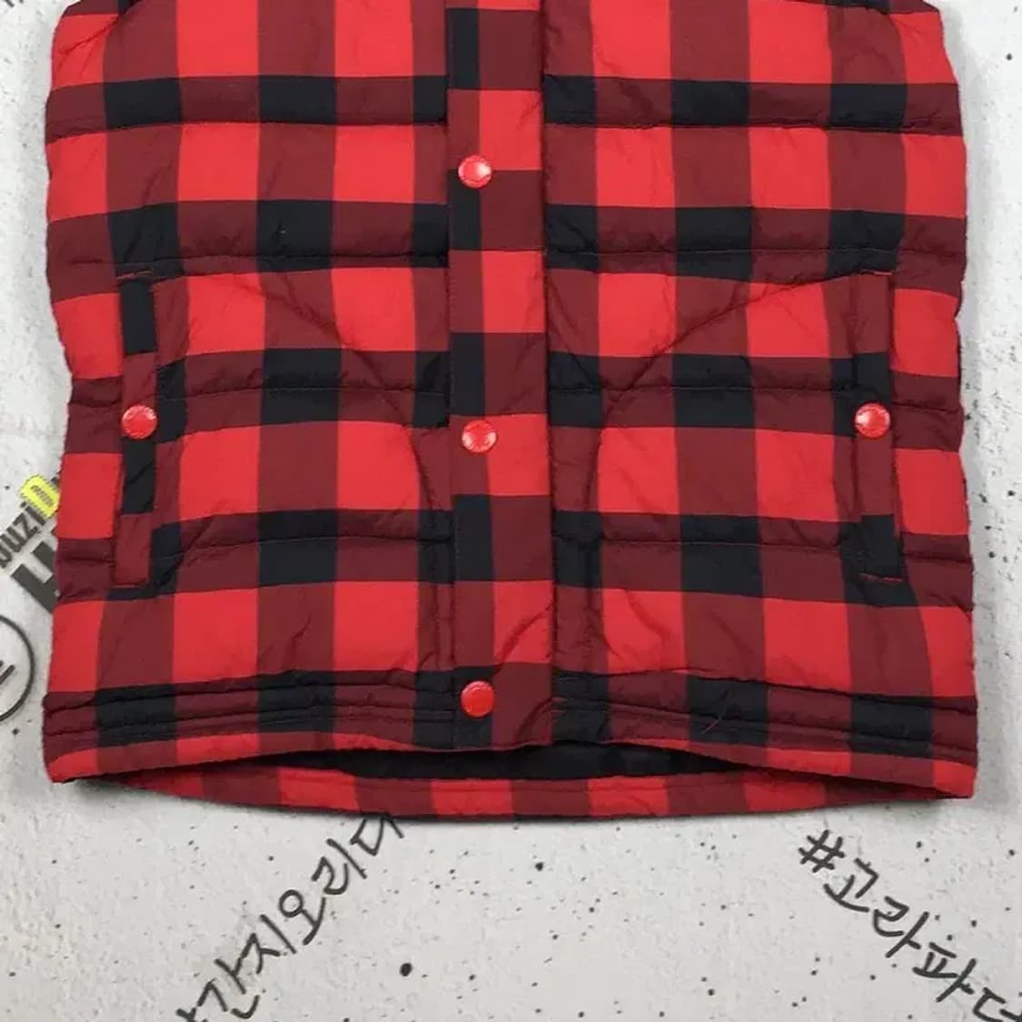 아디다스 여성 베스트 패딩 조끼 레드 M(85) 3400171 상품이미지5