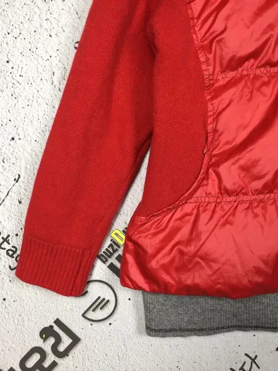 닥스 여성 골프 구스 패딩 점퍼 캐시미어 혼방 레드 105 3400170 상품이미지5