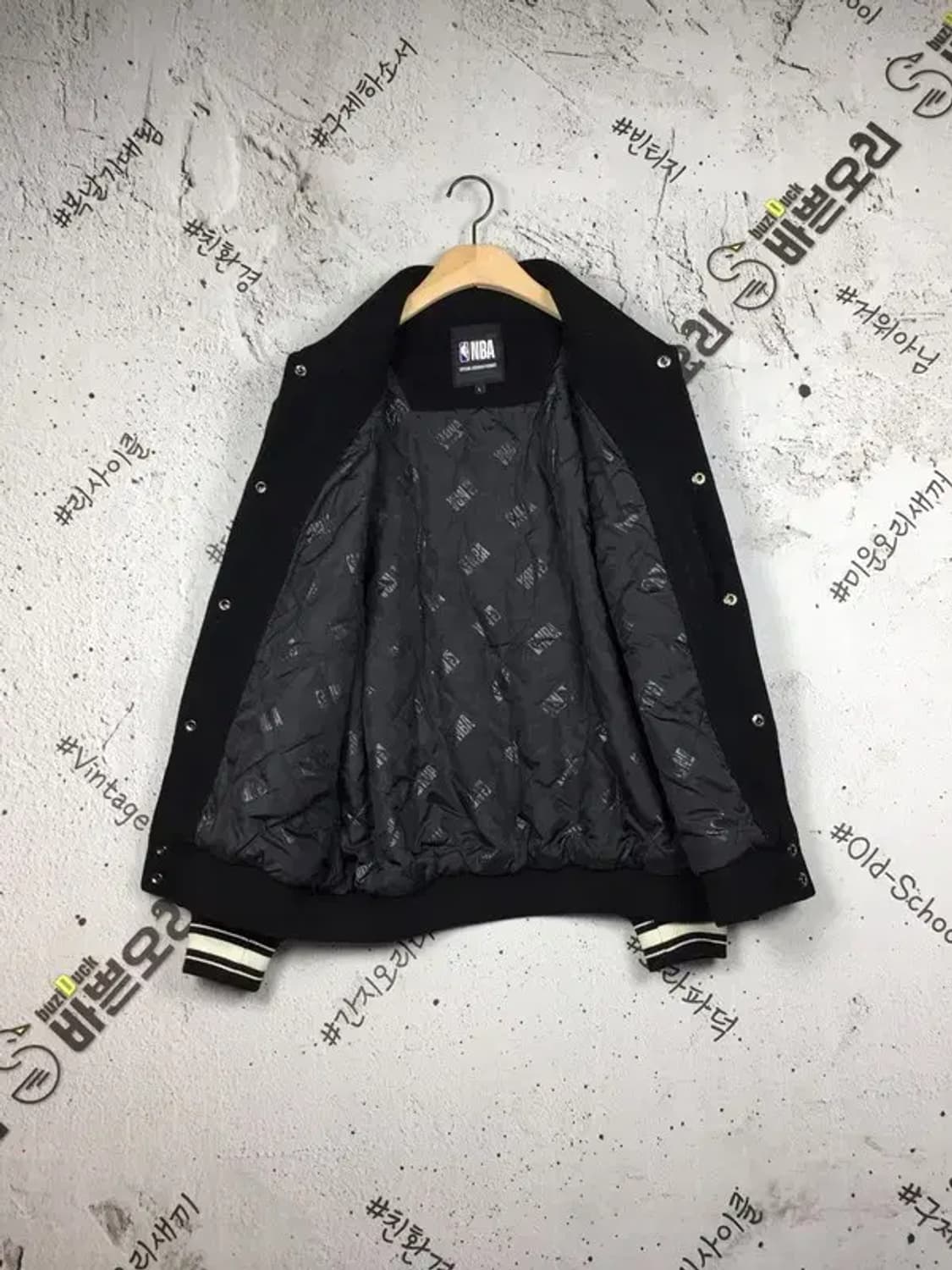 엔비에이 시카고불스 방모 스타디움 바시티 점퍼 블랙 L 3400173 상품이미지4