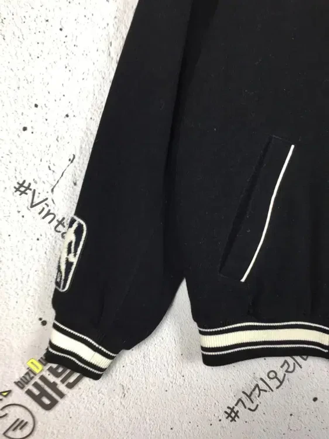 엔비에이 시카고불스 방모 스타디움 바시티 점퍼 블랙 L 3400173 상품이미지6