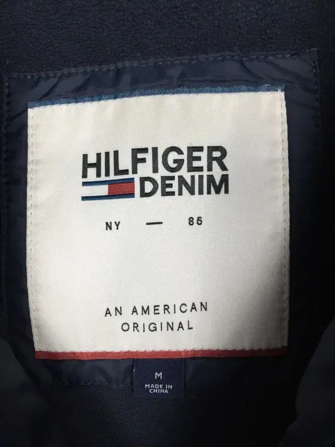 타미힐피거 퀼팅 경량 패딩 점퍼 네이비 M 3400174 상품이미지7