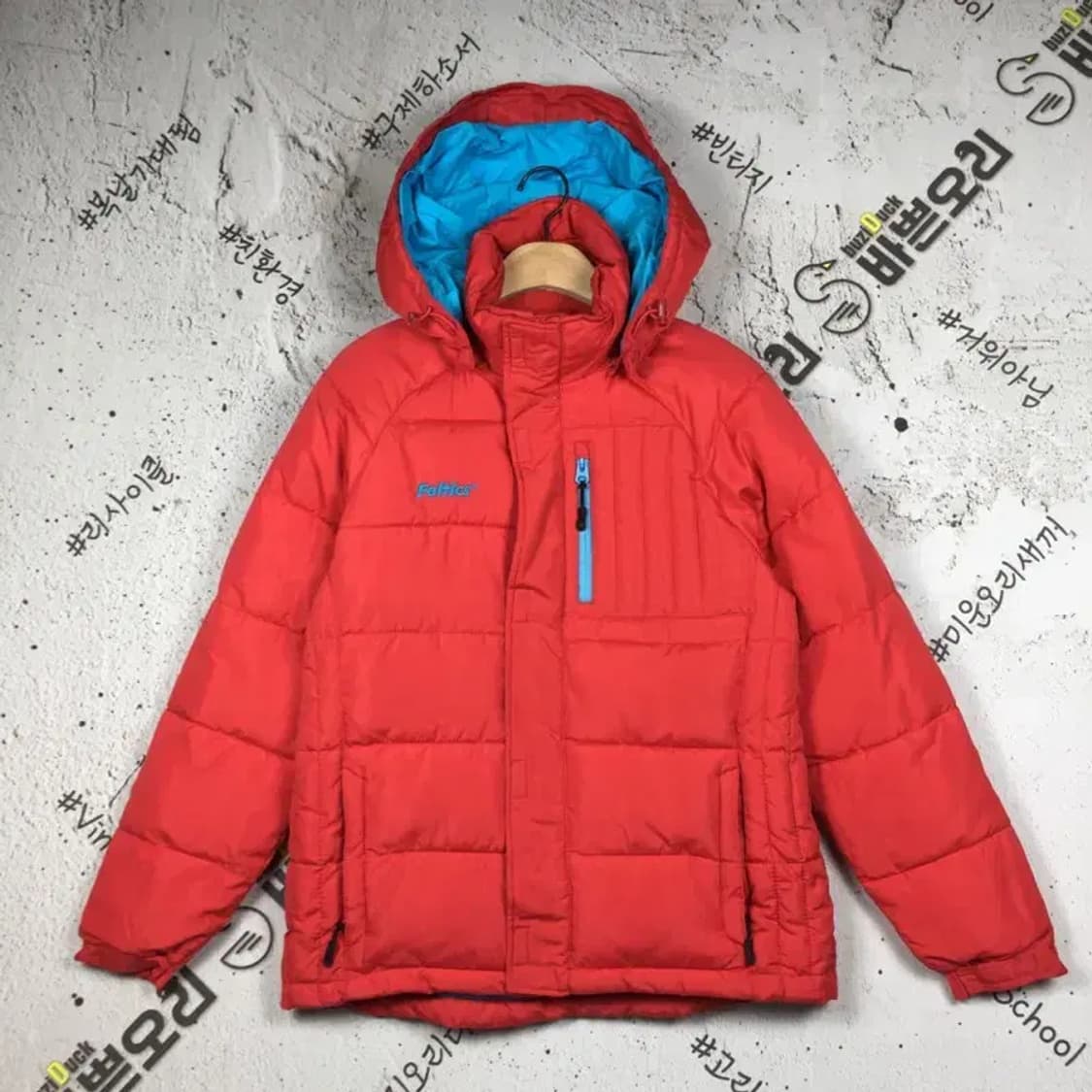펠틱스 스노우 패딩 점퍼 레드 S 3400175 상품이미지1